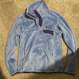 Blue Patagonia fleece